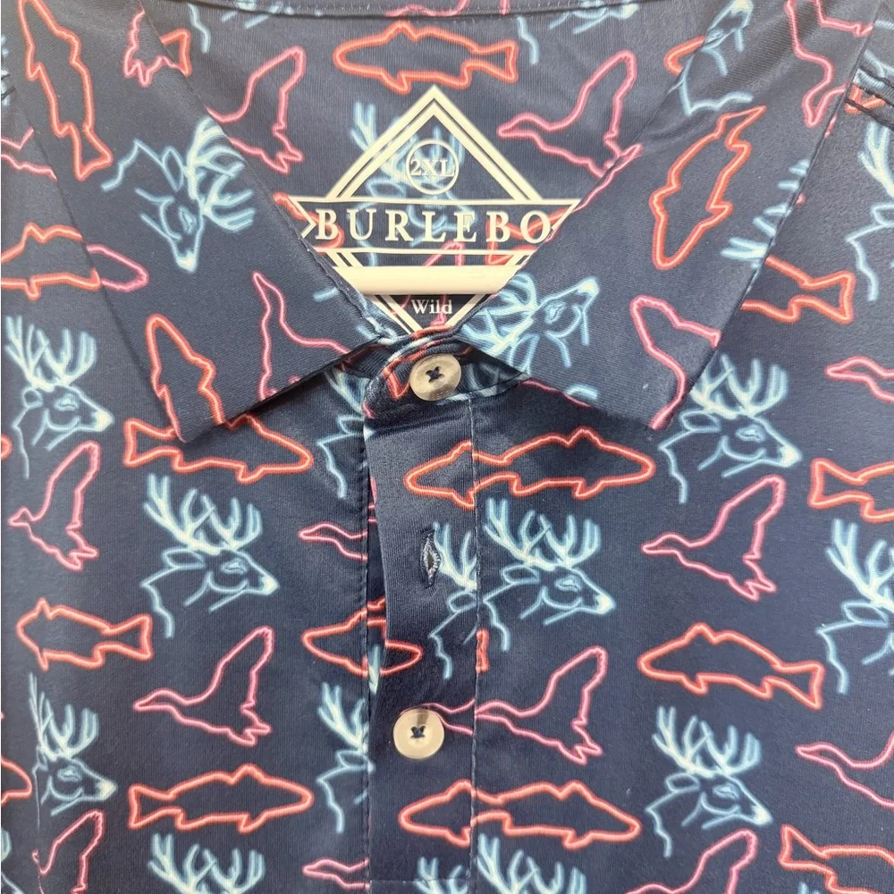 BURLEBO Men's Polo Shirt - Picture 1 of 2